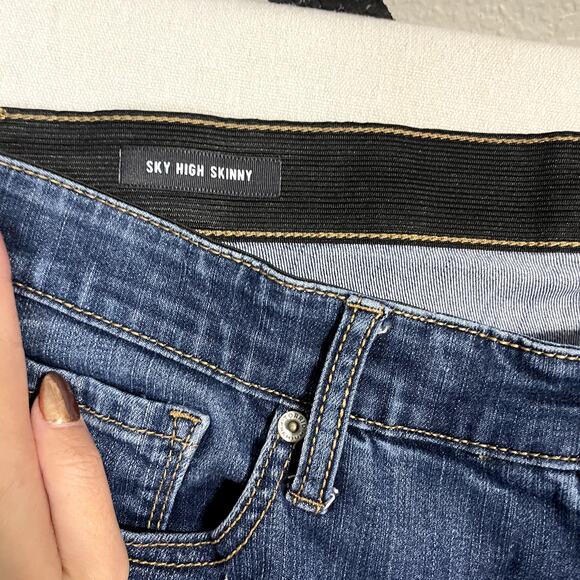 Torrid Premium Women's Denim Sky High Skinny Jeans - Size 20R - Picture 4 of 10